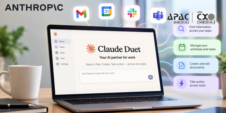 Anthropic Launches Claude Duet To Manage Workplace Tasks Across Apps