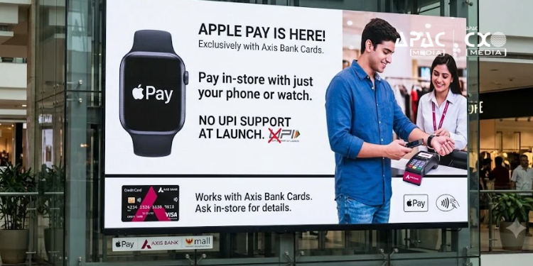 Axis Bank Becomes Apple Pay’s First Banking Partner In India